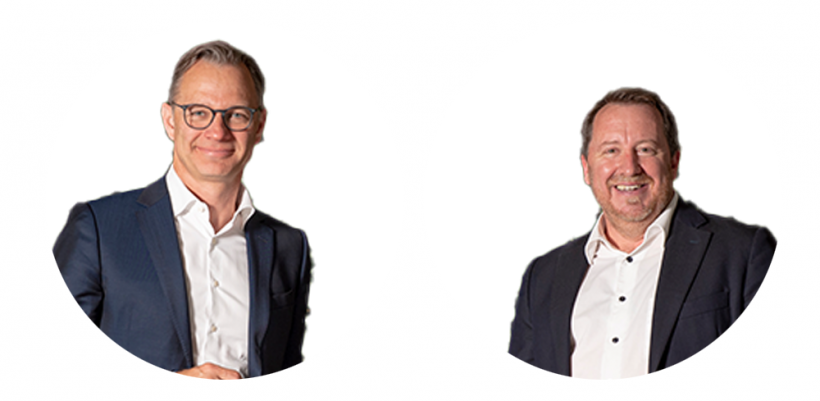Matthias Taft, CEO, und Jochen Hauff, Director Corporate Strategy von BayWa r.e.